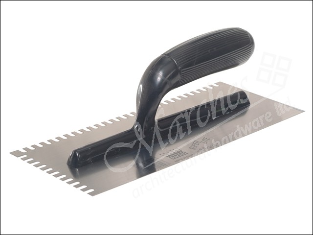 Serrated edge trowel deals