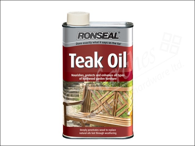 Teak Oil 1l - Garden Furniture - Exterior Finishes - Woodstains