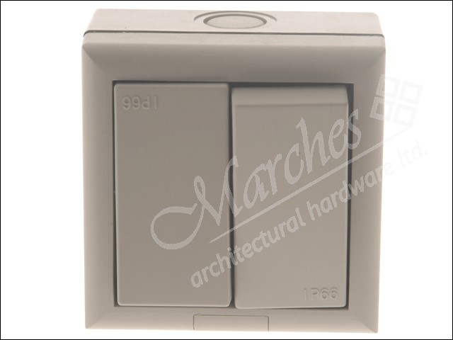 IP66 1 Gang 2 Way Switch - Marches Architectural Ironmongery