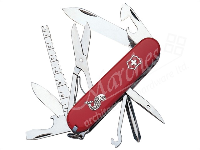 Fisherman Swiss Army Knife (Red) 1473372 - Swiss Army Knives - Penknives &  Leisure Tools - Home Leisure - Tools, Home Leisure, Workwear & Car Care -  Marches Architectural Ironmongery