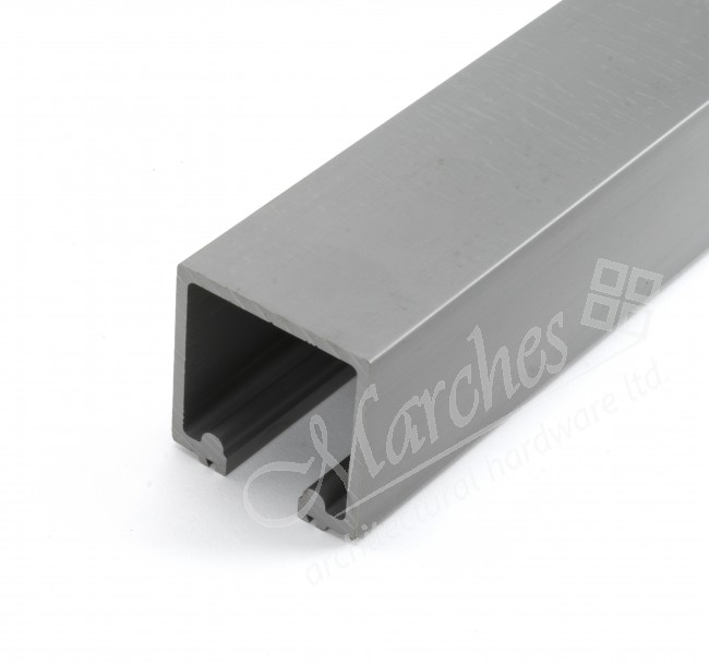 Brio Weatherfold 4S 100 Top Track 3000mm Anodised Aluminium Brio