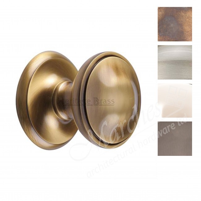 Round Centre Door Knob Various Finishes Centre Door Knobs Door