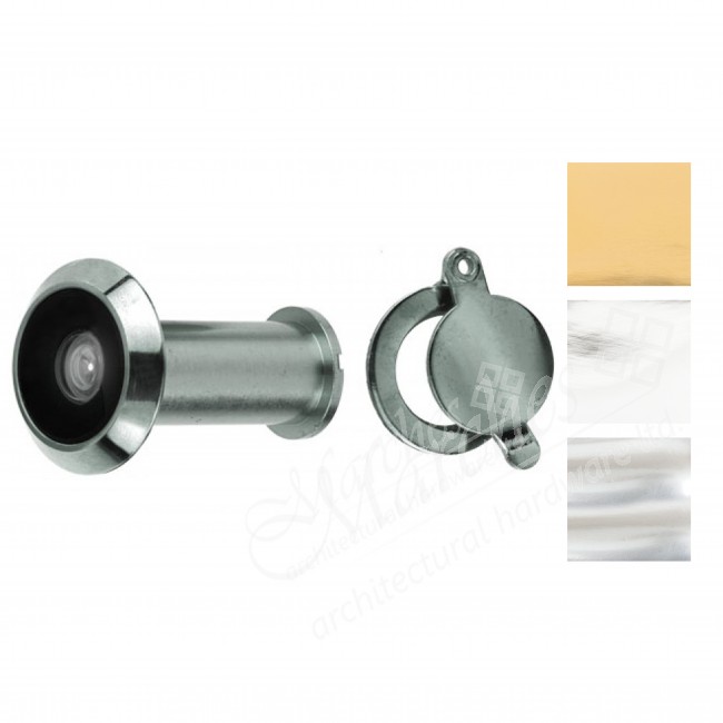 Door Viewers 180° Various Finishes Door Viewers & Security Chains