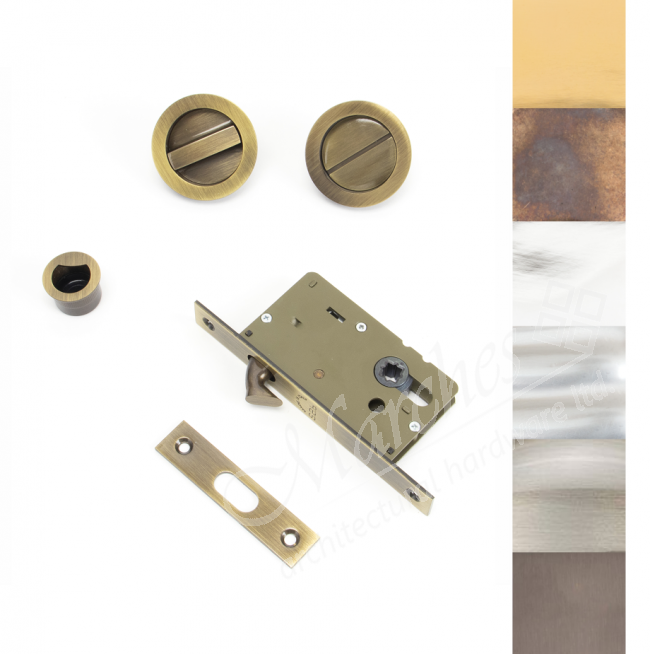 Sliding/Pocket Door Lock Set Various Finishes Pocket Door Systems