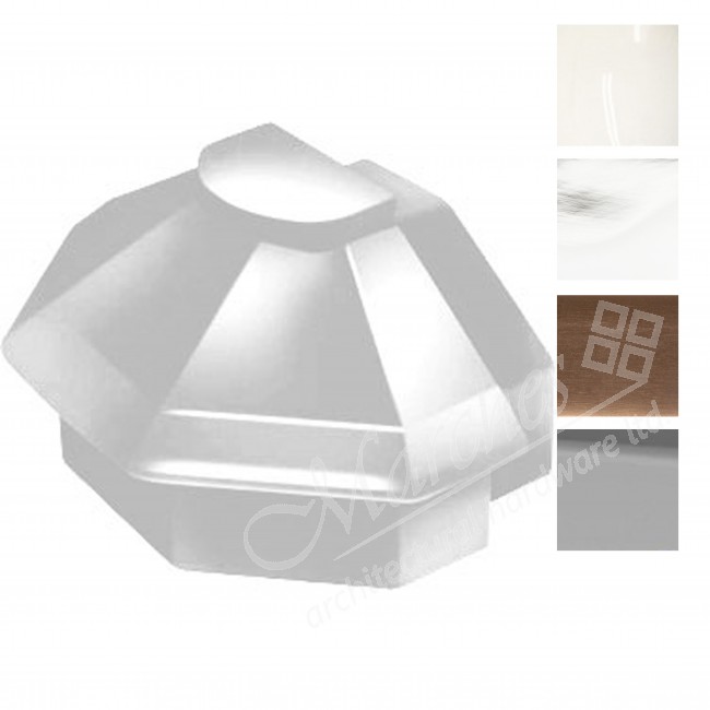 Exitex Aluminium MK4 Radius End Cap Various Finishes Cresfinex