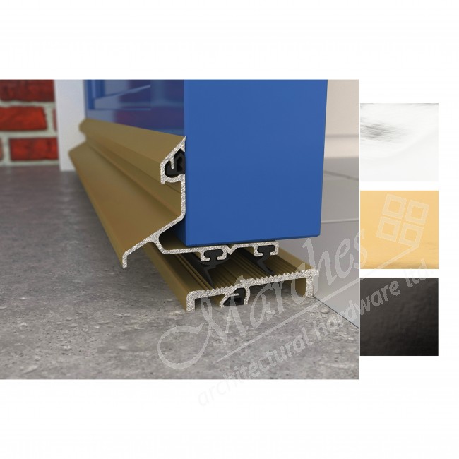 Exitex 20mm Kleertred Door Sill Various Finishes 1 01 0200 Inward Opening Door Weatherbars Weatherbars Door Surrounds Thresholds Weatherbars Marches Architectural Ironmongery