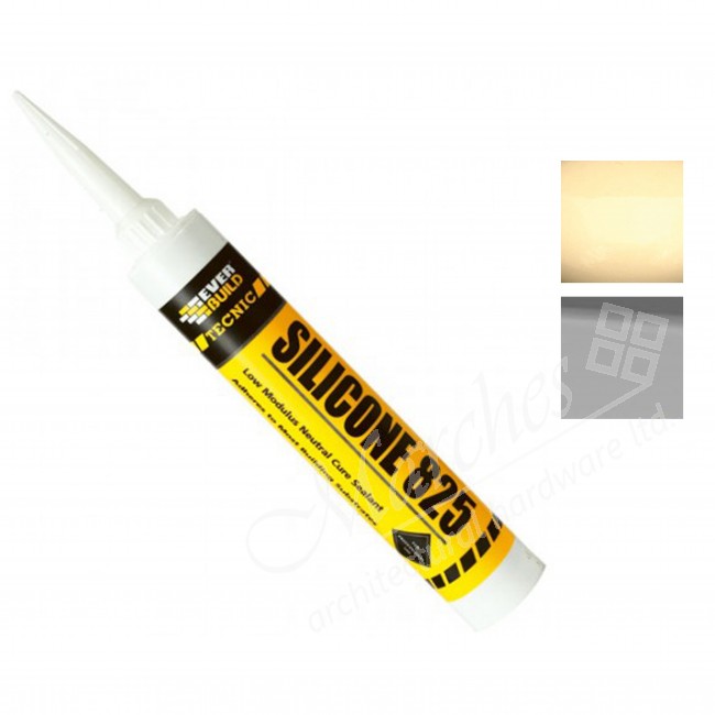 Everbuild 825 Silicone Various Colours Silicones Silicones