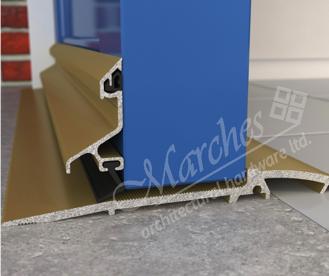 THRESHOLD WEATHERBAR 1m Gold Inward Opening