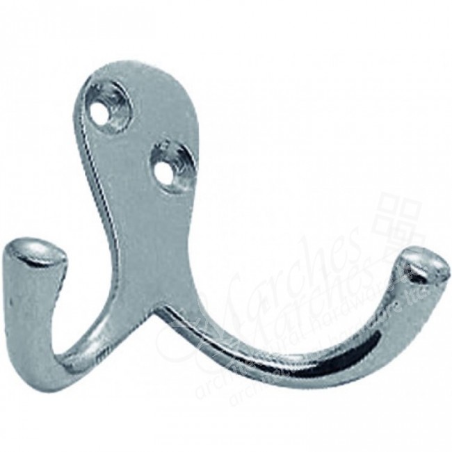 Victorian Double Robe Hook Various Finishes Robe Hooks Hooks