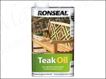 Ronseal Garden Furniture Teak Oil - Garden Furniture - Exterior