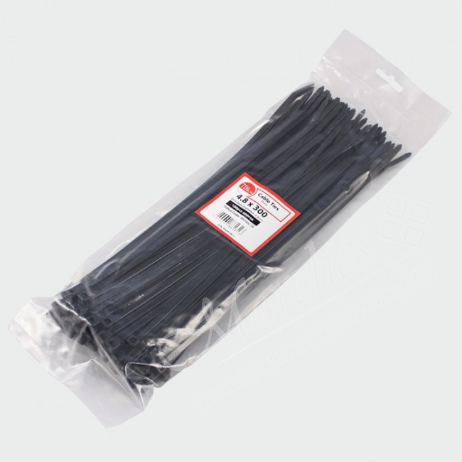 Multi Coloured Cable Ties 140mm x 3.6mm Pack of 100