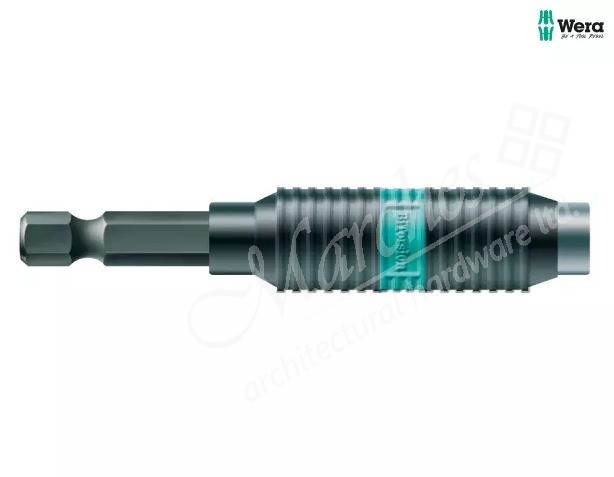 Wera 5073420001 Universal Bit Holder - 1/4 Inch Hexagon Rapidaptor BiTorsion System