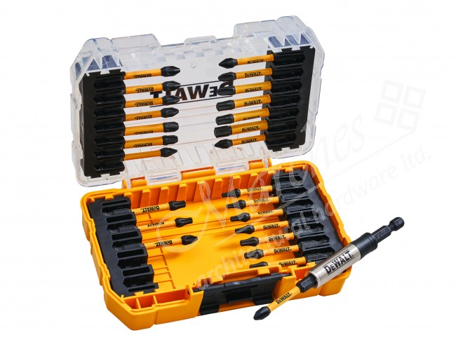 Dewalt 26 Piece Flextorq Long Impact Bit Set Tool Sale Whilst Stocks Last Clearance Sale Marches Architectural Ironmongery