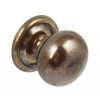 Knob - 33mm dia Bronzed brushed