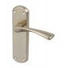 Olton Lever Latch Handle Set - Satin Nickel