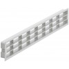 Vent Grill 458x65mm - Grey