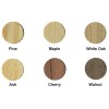 Cover Cap Adhesive Walnut 18mm