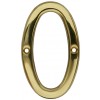 Carlisle Numeral 0 Polished Brass