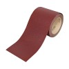 Abrasive Red Sandpaper Roll - 115mm x 10m - 60 Grit