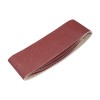 Timco Sanding Belts - Aluminium Oxide - 75x533mm - Grit 120 (5 pieces)