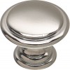 Knob Brass Ant 30x24mm