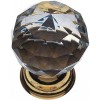 Crystal Knob 35mmd Trans/pol Chr