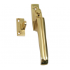 Locking Night Vent Fastener - Polished Brass