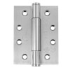 102 x 76 x 3mm Concealed Bearing Hinge Satin Stainless Steel (Grade 201) - Pair
