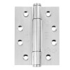 102 x 76 x 3mm Concealed Bearing Hinge Polished Stainless Steel (Grade 201) - Pair