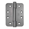 102 x 76 x 3mm Concealed Bearing Radius Hinge Dark Bronze (Grade 201) - Pair