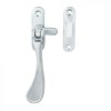 Victorian Reversible Casement Fastener - Satin Chrome