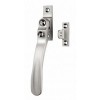 Wedge Locking Fastener For Sealed Windows Satin Chrome