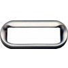 Finger Pull Handle 110x46mm - Aluminium Coloured