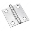 1.5" Steel Butt Hinge (Pair) - Zinc