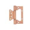 100 x 79 x 3mm Flush Hinge - PVD Bronze (Grade 201 SS) (Pair)