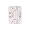 102 x 76 x 3mm Radius Concealed Bearing Hinge (Grade 201) - SSS (PR)