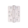 102 x 76 x 3mm Radius Concealed Bearing Hinge (Grade 201) - SSS (PR)