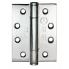 102 x 76 x 3mm Concealed Bearing Hinge Polished Stainless Steel (PSS, Grade 304) - Pair