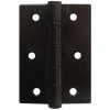 3" Ball Bearing Steel Butt Hinge (pair)- Black