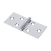 Uncranked Backflap Hinges 38 x 87mm BZP (Pair) 