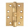 Eclipse 4" Fire Rated Ball Bearing Butt Hinge (Pair) - Satin Brass