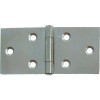 2 1/2" Uncranked Back Flap Hinge (pair) - Zinc 