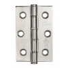 3" Washered Butt Hinge (Pair) - Polished Stainless Steel