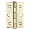 3" Washered Butt Hinge (Pair) - Brass Plated