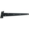 12" Metal T Hinge (pair) - Epoxy Black