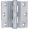 3" Cranked Stormproof Hinges (pair) - Satin Chrome