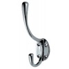 Hat & Coat Hook - Satin Chrome