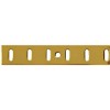 Flat Bookcase Strip 1.83m - Electro Brass