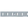 Flat Bookcase Strip 1.83m - Zinc Plated