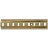 Raised Bookcase Strip 1.83m - Electro Brass